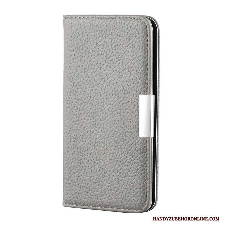 Bescherming Hoesje voor Samsung Galaxy S21 FE Folio-hoesje Imitatieleer Litchi Ultra Chic