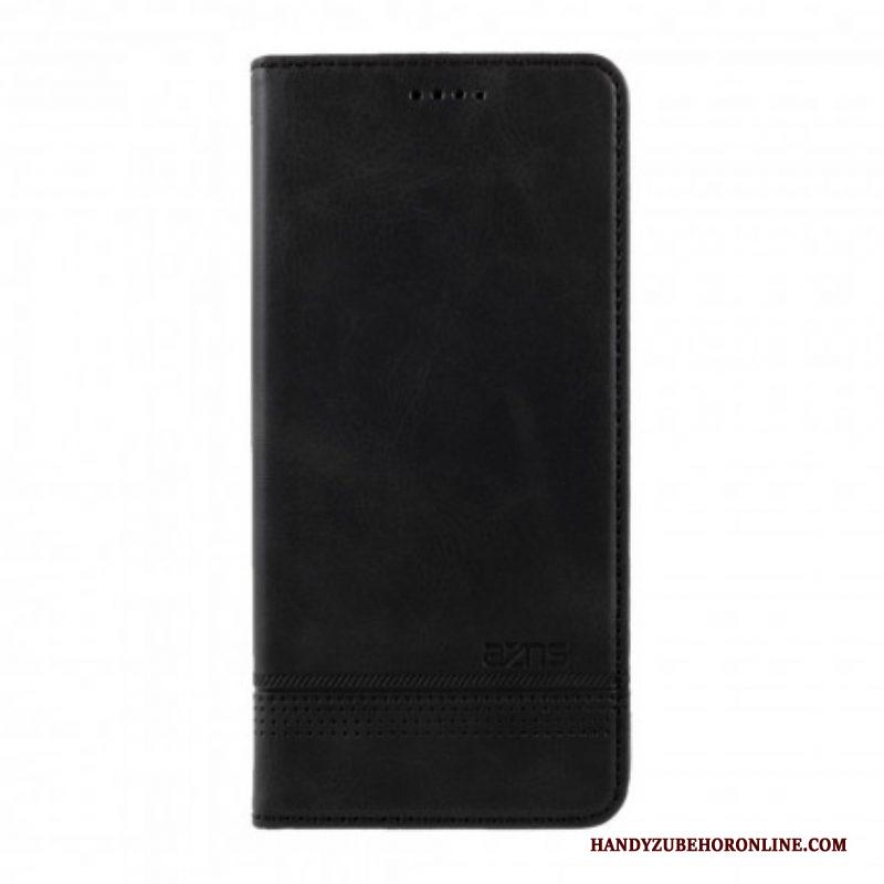 Bescherming Hoesje voor Samsung Galaxy S21 Plus 5G Folio-hoesje Azns Leerstyling