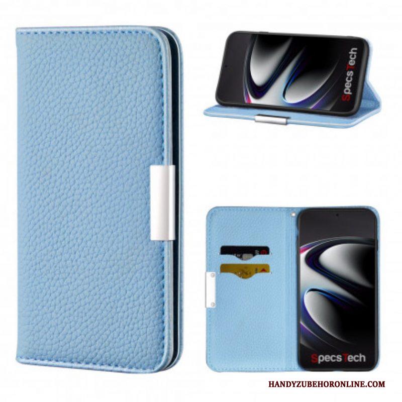 Bescherming Hoesje voor Samsung Galaxy S21 Ultra 5G Folio-hoesje Imitatieleer Litchi Ultra Chic