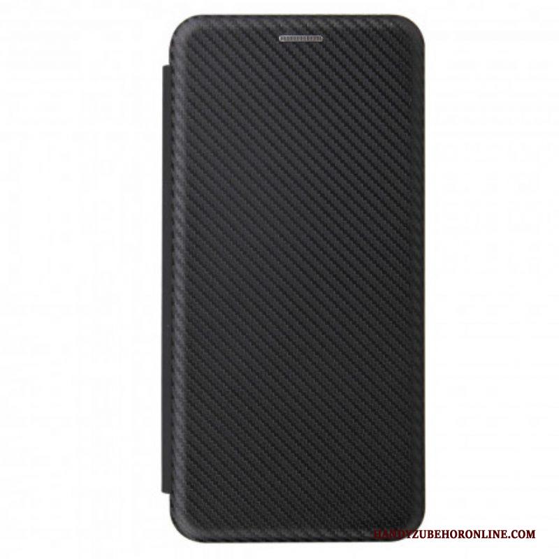 Bescherming Hoesje voor Samsung Galaxy S21 Ultra 5G Folio-hoesje Koolstofvezel