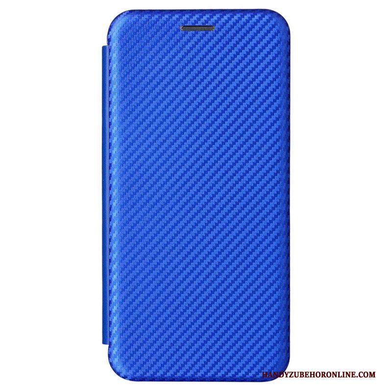 Bescherming Hoesje voor Samsung Galaxy S22 5G Folio-hoesje Koolstofvezel