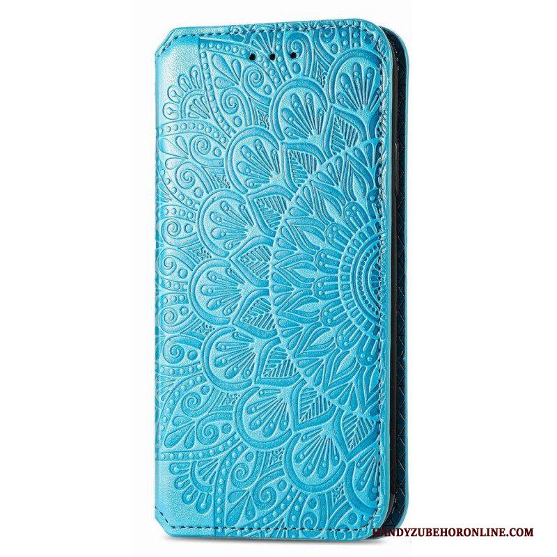 Bescherming Hoesje voor Samsung Galaxy S22 Ultra 5G Folio-hoesje Mandala