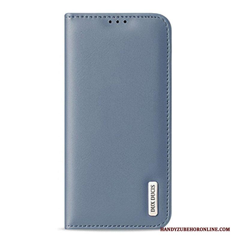 Bescherming Hoesje voor Samsung Galaxy S22 Ultra 5G Folio-hoesje Rfid Dux Ducis