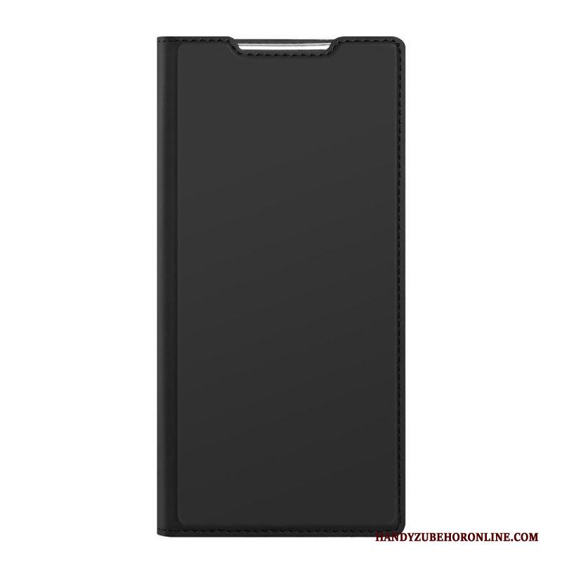 Bescherming Hoesje voor Samsung Galaxy S22 Ultra 5G Folio-hoesje Skinpro Dux Ducis