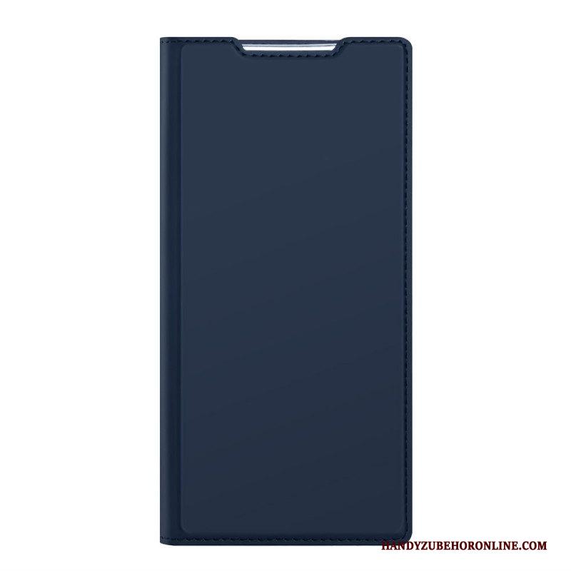 Bescherming Hoesje voor Samsung Galaxy S22 Ultra 5G Folio-hoesje Skinpro Dux Ducis