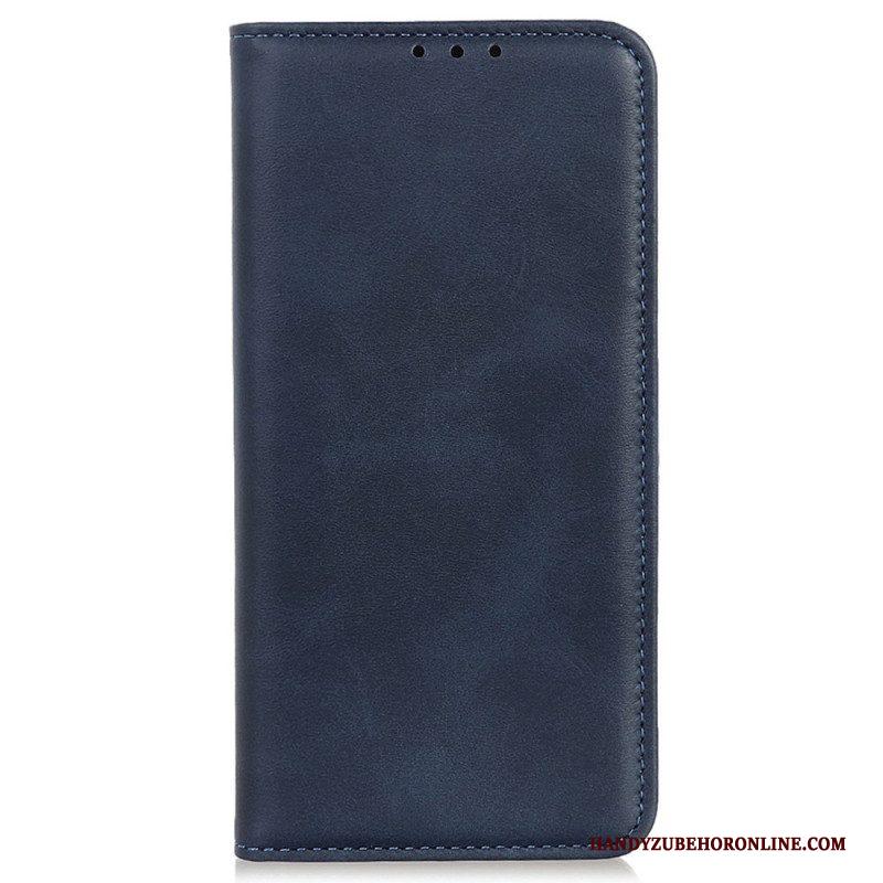 Bescherming Hoesje voor Samsung Galaxy S23 5G Folio-hoesje Gespleten Leer