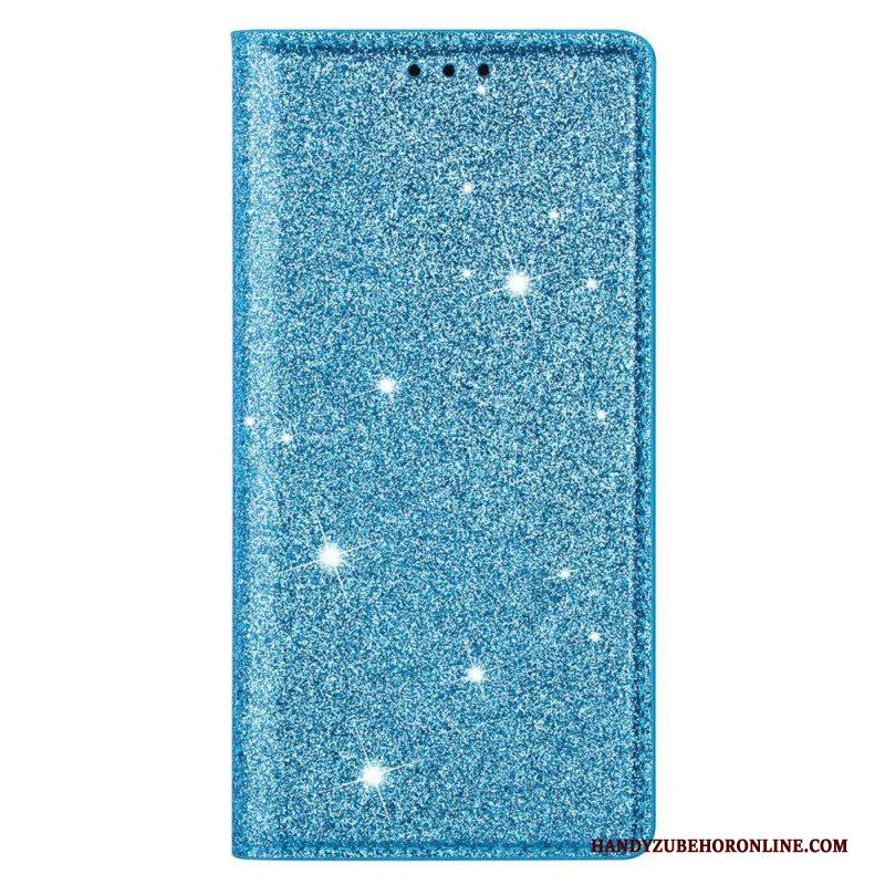 Bescherming Hoesje voor Samsung Galaxy S23 5G Folio-hoesje Paillettenstijl