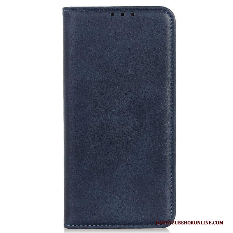 Bescherming Hoesje voor Samsung Galaxy S23 Plus 5G Folio-hoesje Gespleten Leer