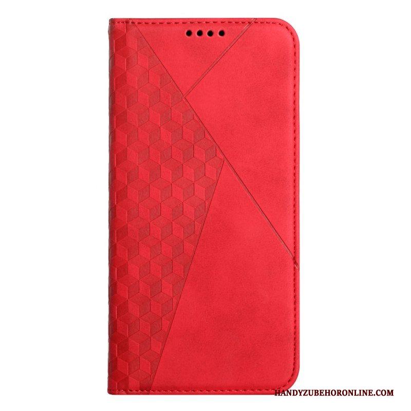 Bescherming Hoesje voor Samsung Galaxy S23 Plus 5G Folio-hoesje Stijl Leer 3d-patroon