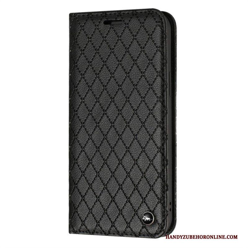 Bescherming Hoesje voor Samsung Galaxy S23 Ultra 5G Folio-hoesje Rfid-diamanten