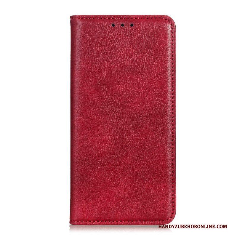 Bescherming Hoesje voor Sony Xperia 1 IV Folio-hoesje Litchi Splitleer