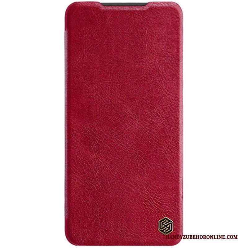 Bescherming Hoesje voor Xiaomi 12 Lite Folio-hoesje Nillkin Qin-serie