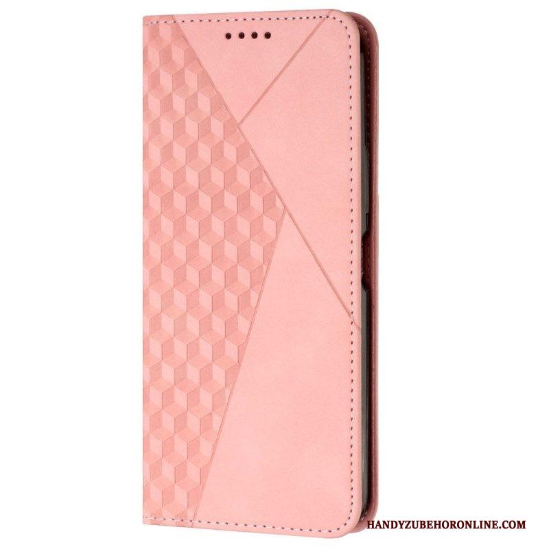 Bescherming Hoesje voor Xiaomi 12 Lite Folio-hoesje Stijl Leer 3d-patroon