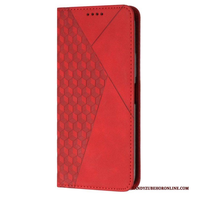 Bescherming Hoesje voor Xiaomi 13 Folio-hoesje Stijl Leer 3d-patroon