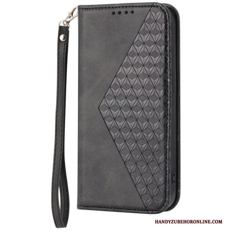 Bescherming Hoesje voor Xiaomi 13 Folio-hoesje Stijl Leer 3d-patroon