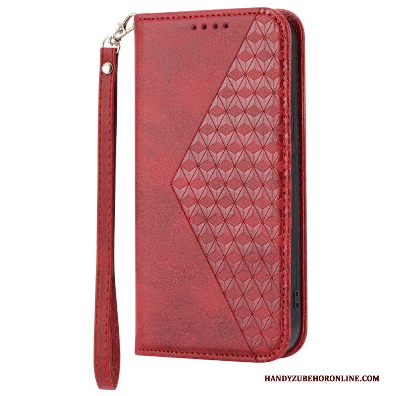 Bescherming Hoesje voor Xiaomi 13 Pro Folio-hoesje Stijl Leer 3d-patroon