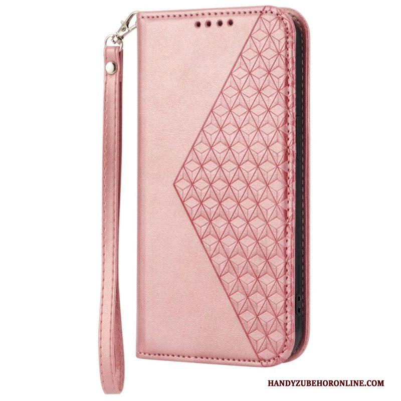 Bescherming Hoesje voor Xiaomi 13 Pro Folio-hoesje Stijl Leer 3d-patroon