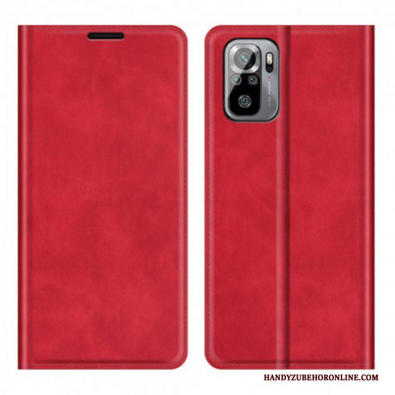 Bescherming Hoesje voor Xiaomi Redmi Note 10 / 10S Folio-hoesje Aanraking Van De Huid