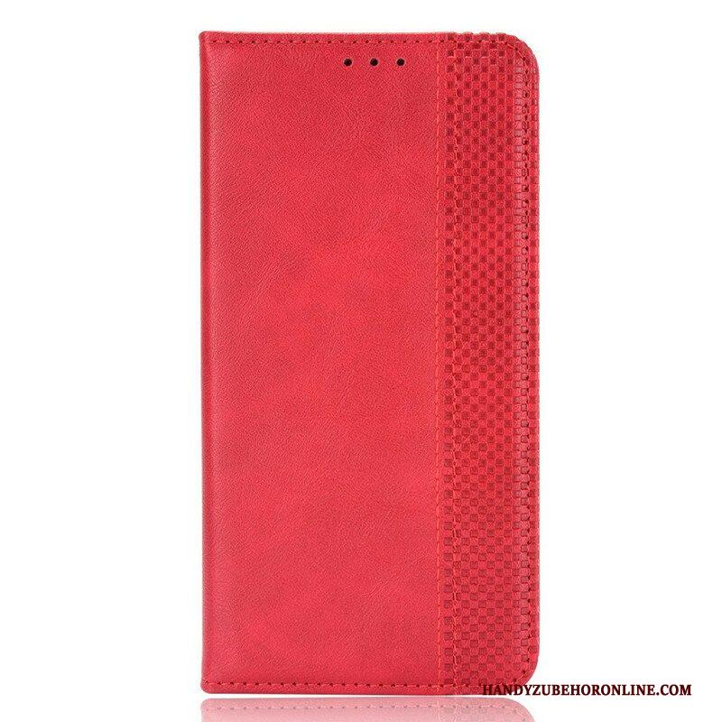 Bescherming Hoesje voor Xiaomi Redmi Note 10 5G Folio-hoesje Gestileerd Vintage Leereffect