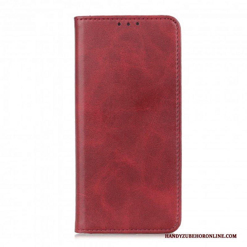 Bescherming Hoesje voor Xiaomi Redmi Note 10 Pro Folio-hoesje Gespleten Leer