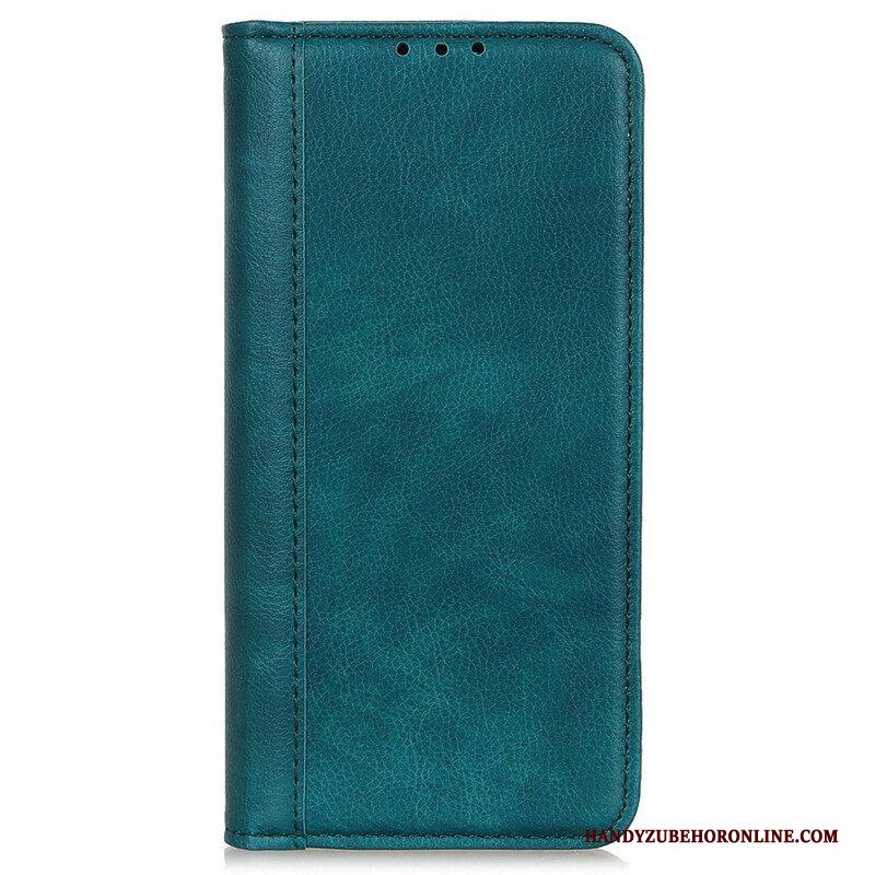 Bescherming Hoesje voor iPhone 13 Pro Max Folio-hoesje Gekleurde Versie Van Splitleer