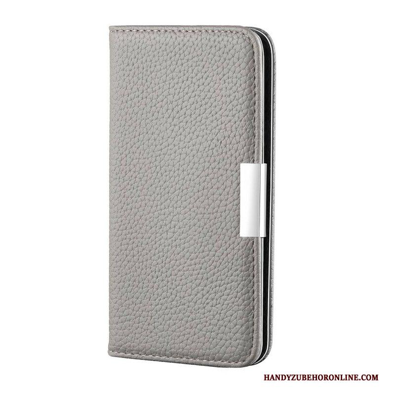 Bescherming Hoesje voor iPhone 13 Pro Max Folio-hoesje Imitatieleer Litchi Ultra Chic