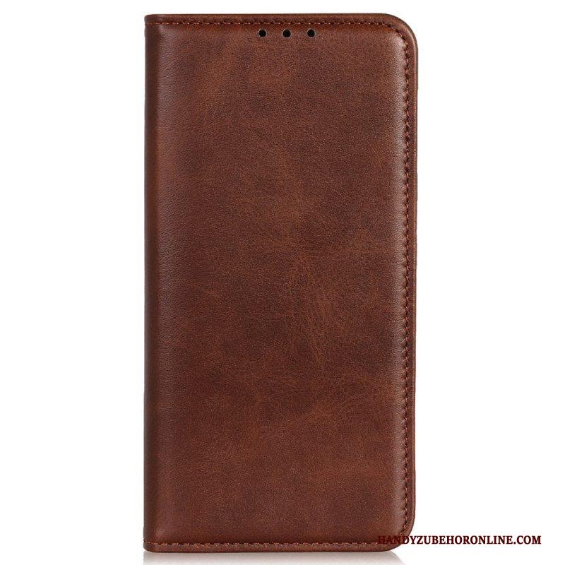 Bescherming Hoesje voor iPhone 14 Folio-hoesje Elegantie Splitleer