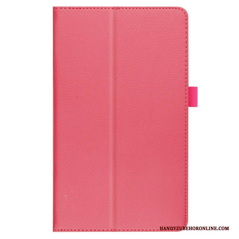 Cover voor Samsung Galaxy Tab A7 Lite 2 Litchi-flappen Van Imitatieleer