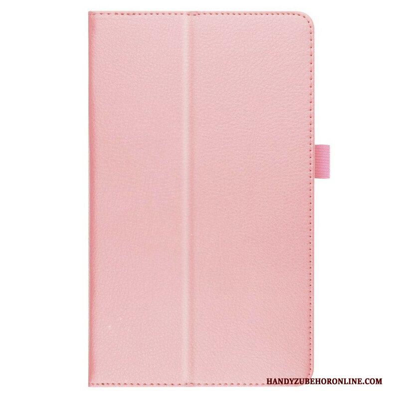 Cover voor Samsung Galaxy Tab A7 Lite 2 Litchi-flappen Van Imitatieleer