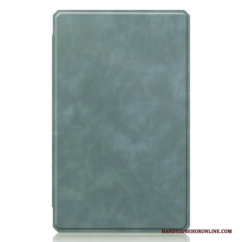 Cover voor Samsung Galaxy Tab A7 Lite Vintage Lederen Stijl