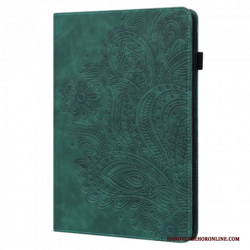 Cover voor Samsung Galaxy Tab S8 / Tab S7 Bloemenprint