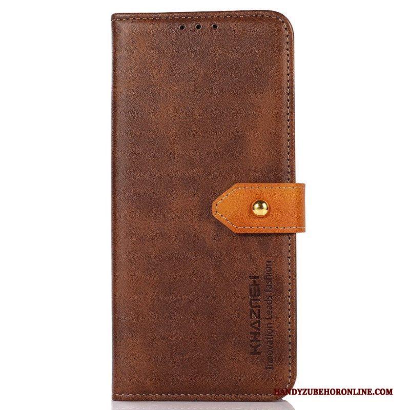 Flip Case voor Motorola Edge 40 Pro Khazneh-riem