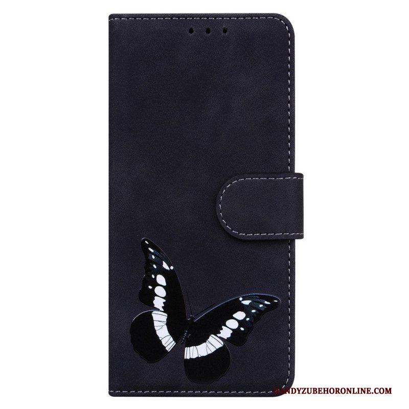 Flip Case voor Samsung Galaxy A14 / A14 5G Vlinder Ontwerp