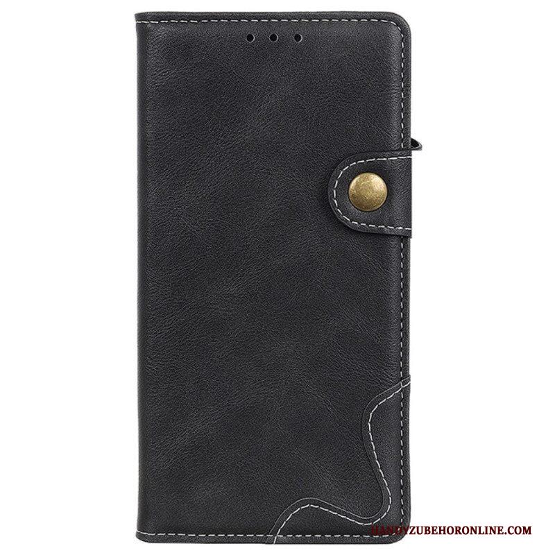 Flip Case voor Samsung Galaxy M33 5G Artistieke Knop