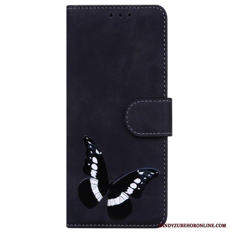 Flip Case voor Samsung Galaxy M53 5G Vlinder