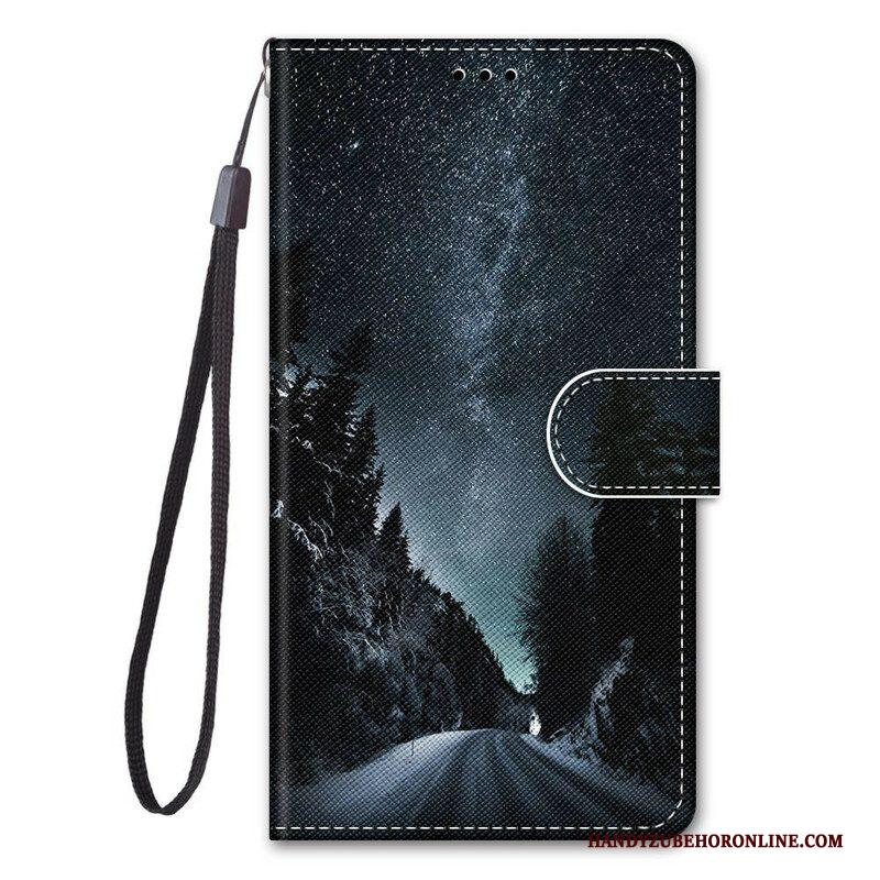 Flip Case voor Samsung Galaxy S21 5G Mysterieuze Natuur