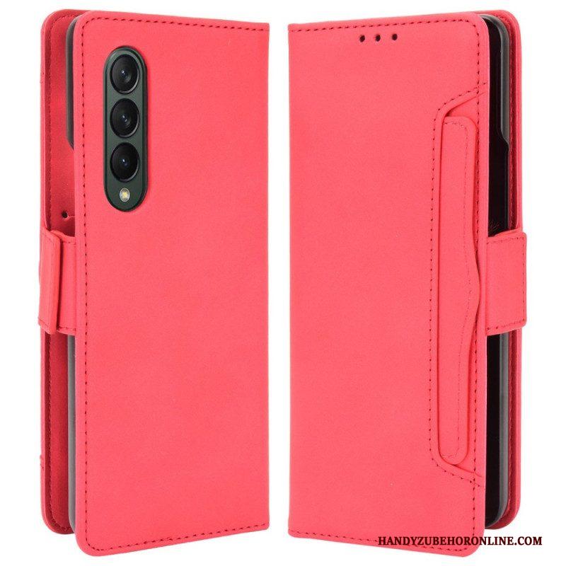 Flip Case voor Samsung Galaxy Z Fold 4 Bespioneer Lava