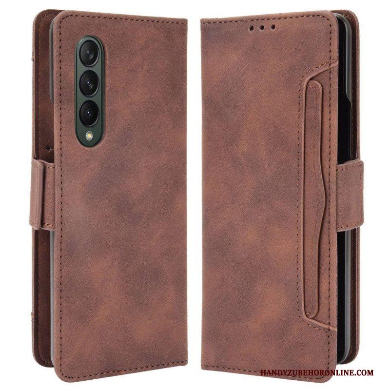 Flip Case voor Samsung Galaxy Z Fold 4 Bespioneer Lava