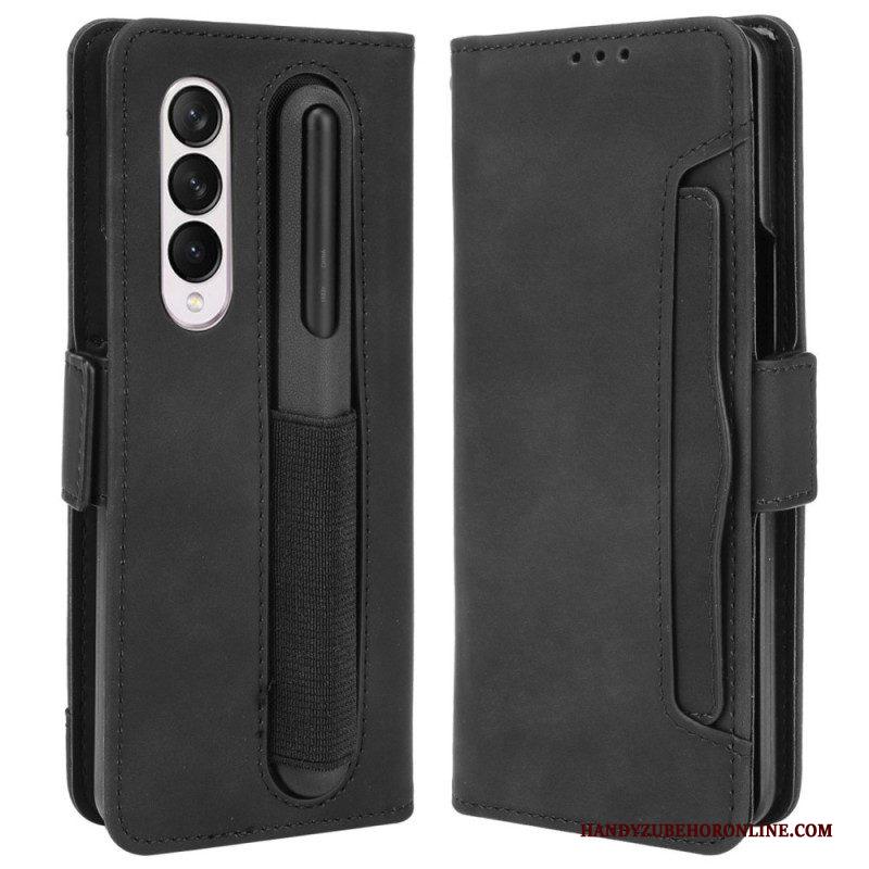 Flip Case voor Samsung Galaxy Z Fold 4 Spionage Met Penopslag