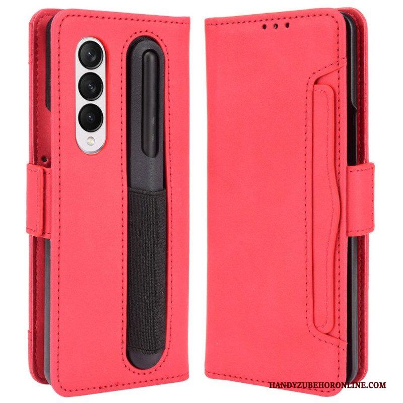 Flip Case voor Samsung Galaxy Z Fold 4 Spionage Met Penopslag