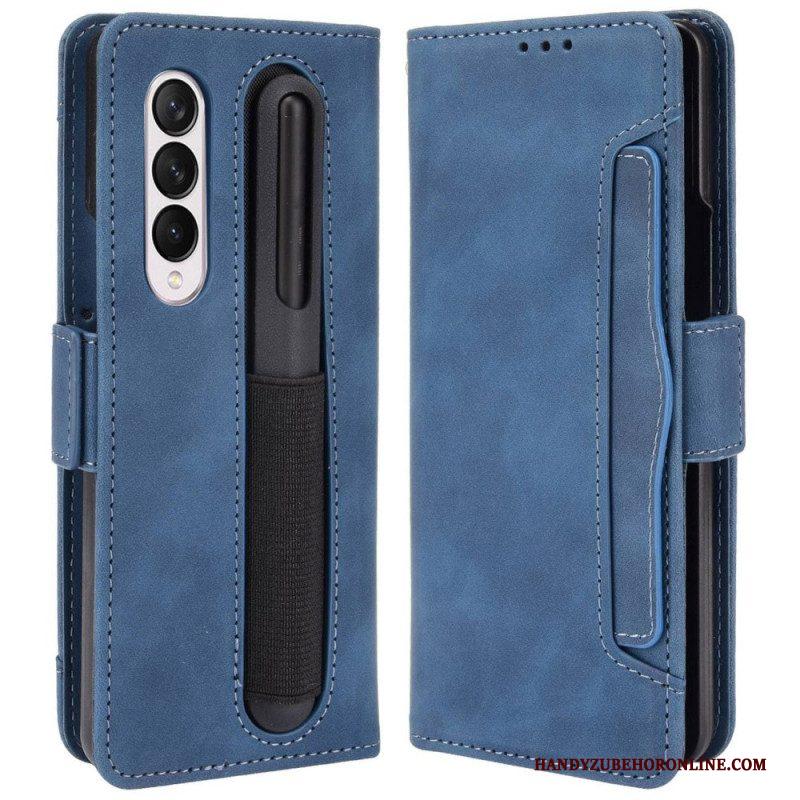 Flip Case voor Samsung Galaxy Z Fold 4 Spionage Met Penopslag