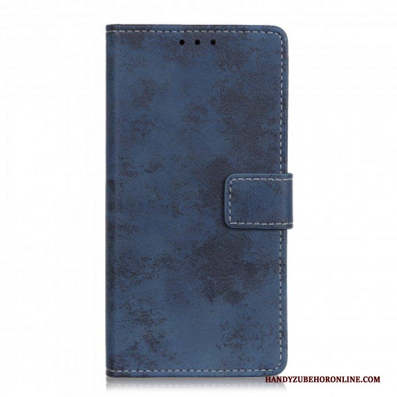 Flip Case voor Sony Xperia 1 III Vintage Leereffect