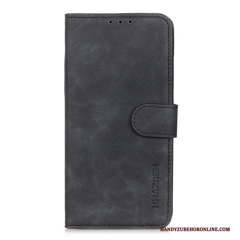 Flip Case voor Sony Xperia Pro-I Khazneh Vintage Leereffect