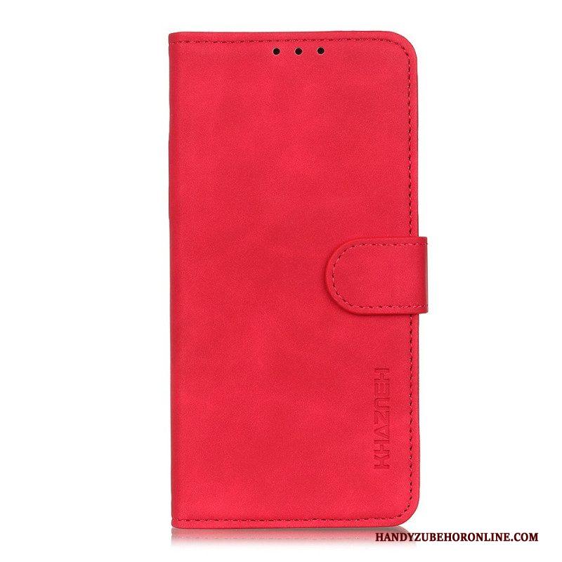 Flip Case voor Sony Xperia Pro-I Khazneh Vintage Leereffect