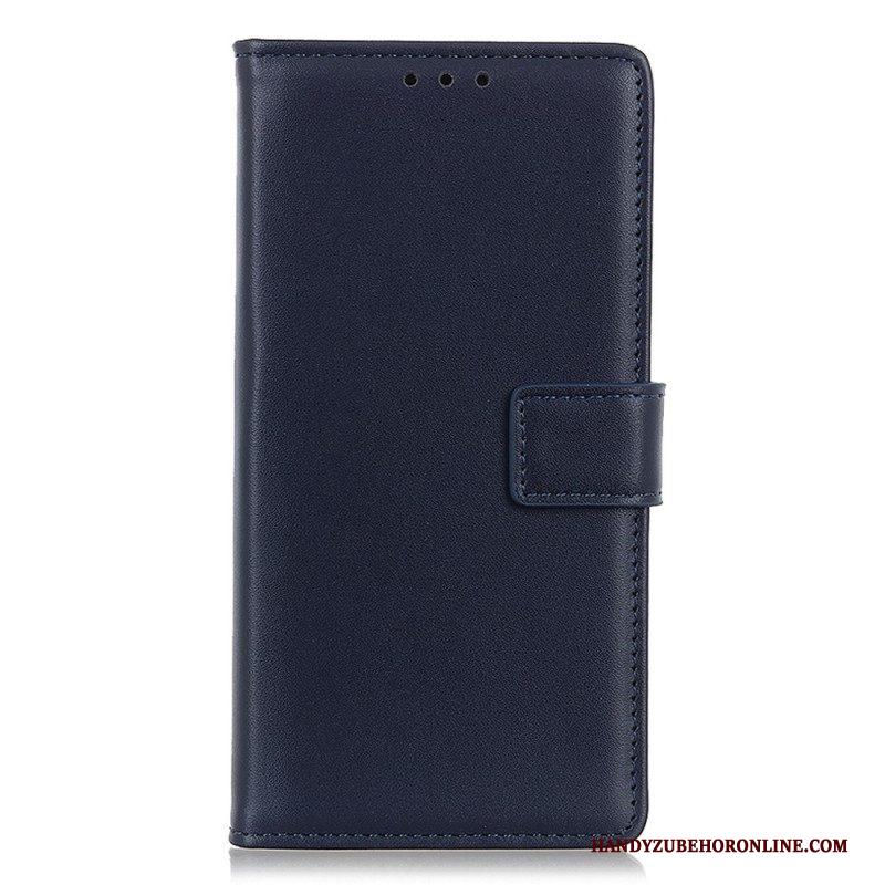 Flip Case voor Xiaomi 13 Lite Effen Kunstleer