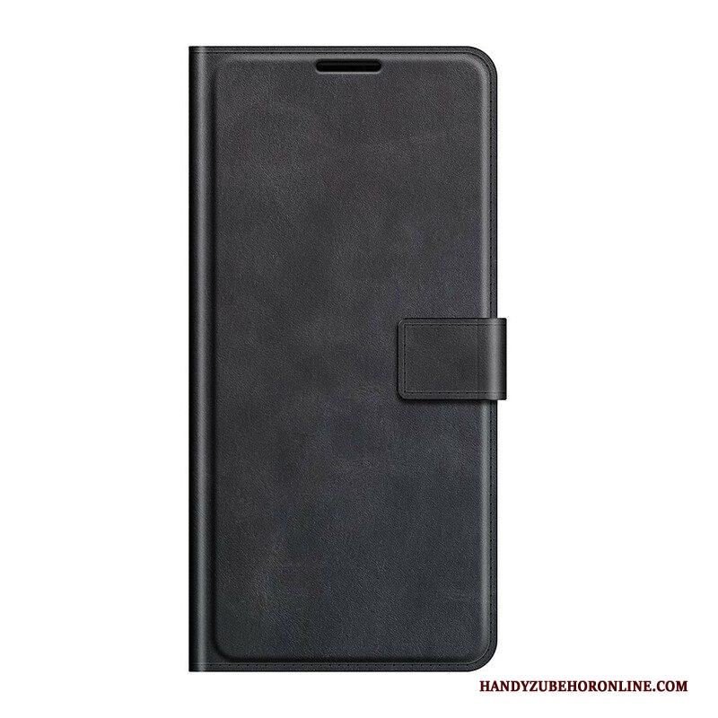 Flip Case voor Xiaomi Redmi Note 10 5G Leren Styling