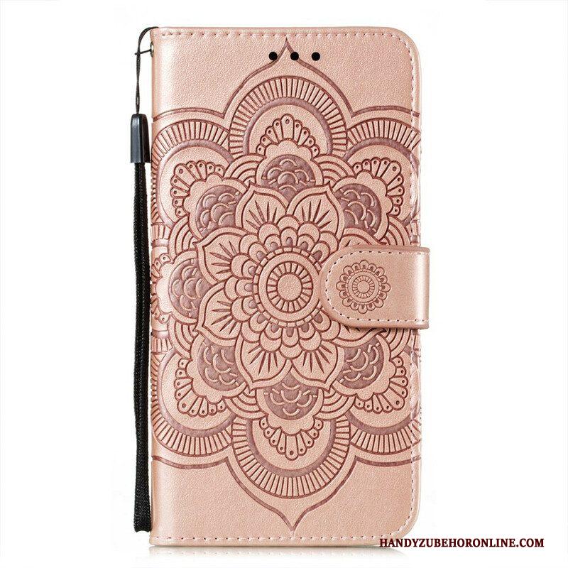 Flip Case voor Xiaomi Redmi Note 10 5G Volledige Mandala