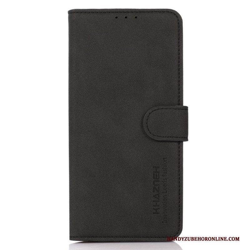 Flip Case voor Xiaomi Redmi Note 12 Pro Plus Khazneh Modieus Leereffect