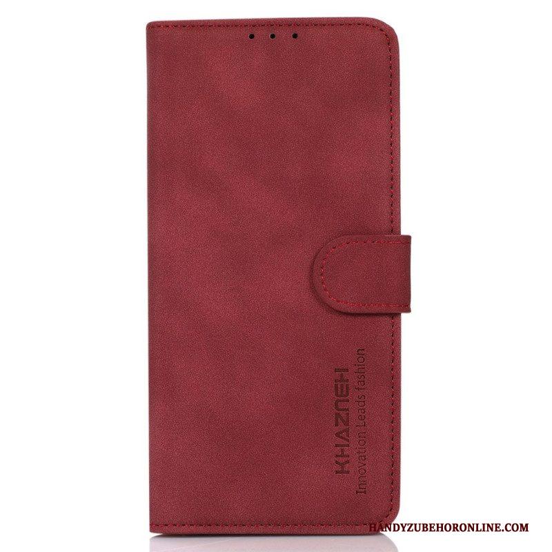 Flip Case voor Xiaomi Redmi Note 12 Pro Plus Khazneh Modieus Leereffect