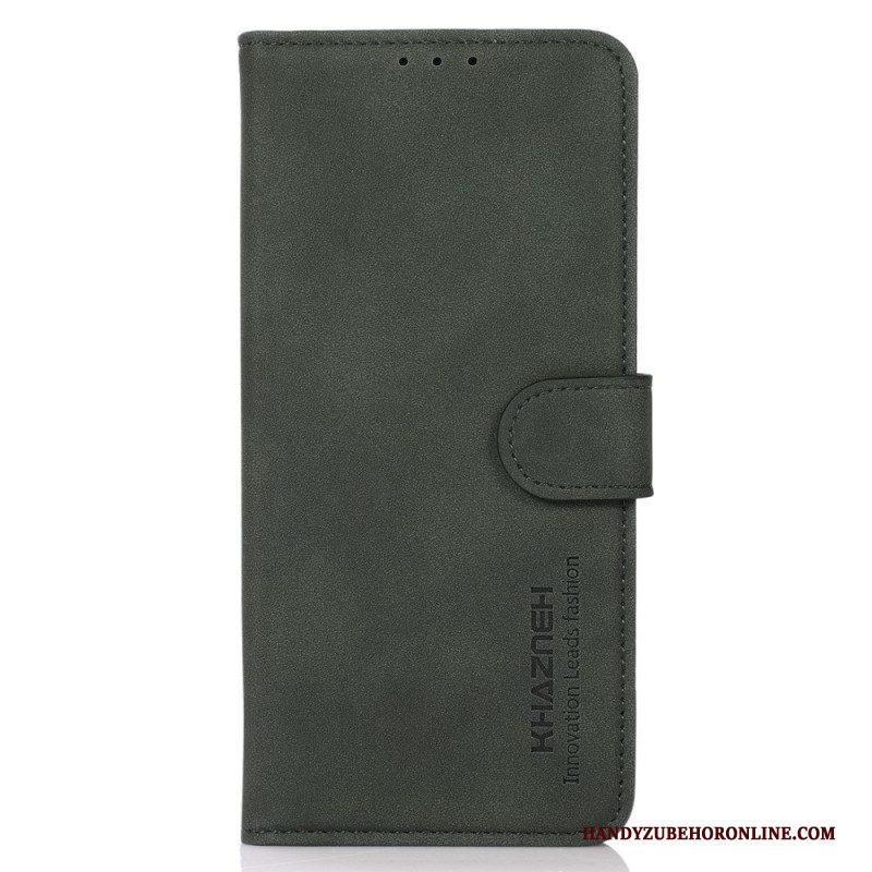 Flip Case voor Xiaomi Redmi Note 12 Pro Plus Khazneh Modieus Leereffect